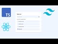 React TypeScript TailwindCSS Based Todo App