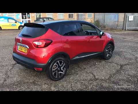 EK66YDB RENAULT CAPTUR DYNAMIQUE S NAV TCE RED/BLACK 2016, MC Glyn Hopkin Chelmsford Renault