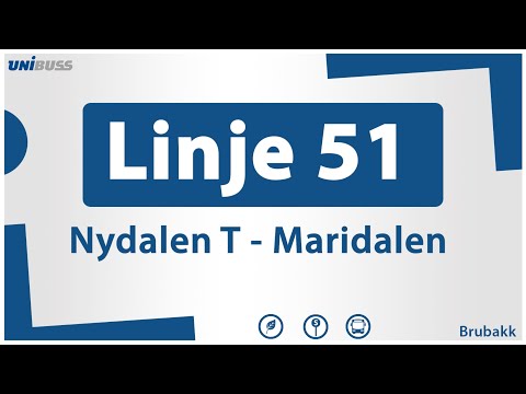 Linje 51 Nydalen T - Maridalen