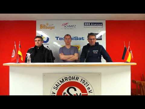 Pressekonferenz FSV Salmrohr - SV Röchling Völklingen