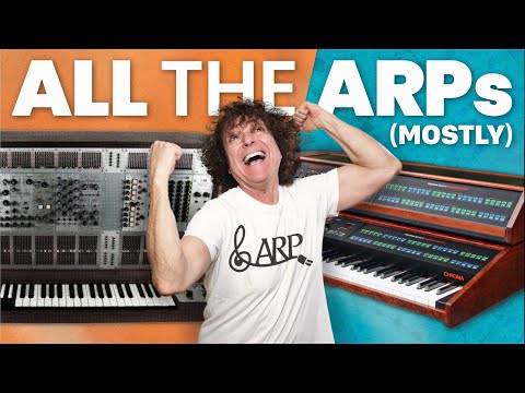 ARP 2500 to ARP Chroma Synths - Celebrating 100 Years of Alan R. Pearlman
