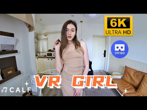 【VR180 6K】Which outfit do you like?😘😘 | Calf App | Meta Quest