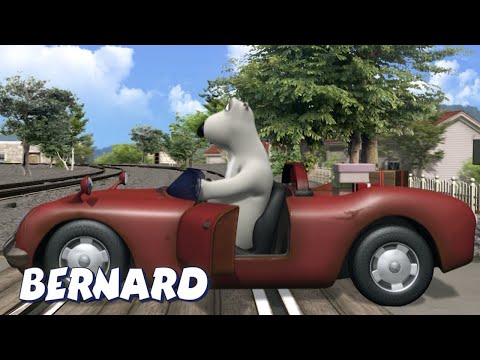 Bernard Bear | Car Stuck On Train Tracks! AND MORE | Cartoons for Children