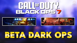 How to get these Black Ops 7 Beta DARK OPS CALLING CARDS!