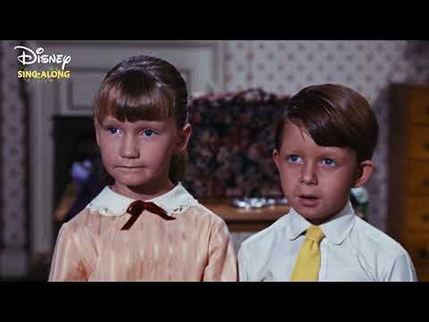 Shot of A Spoonful of Sugar by Julie Andrews