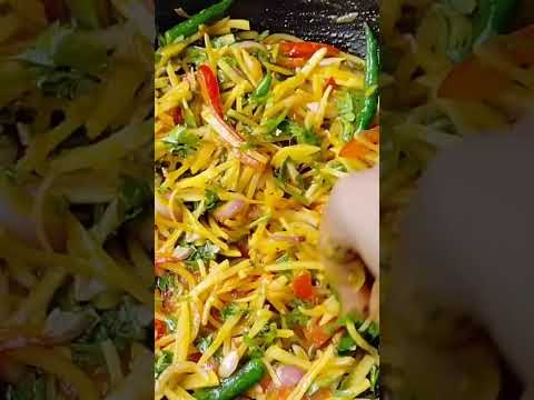 Kachki Macher chorchori// kachki mach vuna Recipe #short