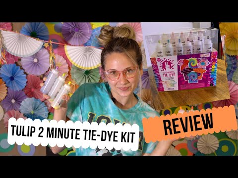 Two-Minute Tie Dye Kit by Tulip FULL REVIEW