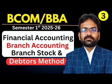 Financial Accounting Syllabus 2025 26 BCom 1st Year Semester 1st CWG for BCOM
