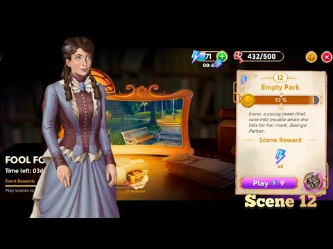 June's Journey Secrets 24 Scene 12 Empty Park Word Mode 4K HD 