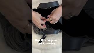 Dior Toujours Tote Bag Medium Unboxing