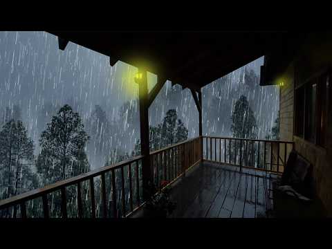 Lluvia Relajante Para Dormir - Sonido de Lluvia y Truenos - Rain Sound for Sleeping, Relax 204