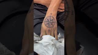 Compass 🧭 Tattoo 💕✨| contact-7338706440 | #tattoodilli#subscribers#compass#tattoo#friendshipstatus
