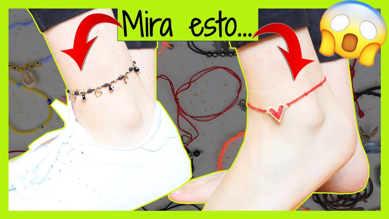 Watch AQUÍ los SIGNIFICADOS 🤓 de llevar una PULSERA en el pie 🦶 Now AQUÍ los SIGNIFICADOS 🤓 de llevar una PULSERA en el pie 🦶