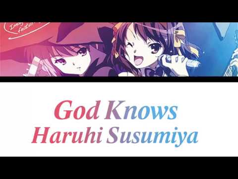God Knows - Haruhi Suzumiya (CV. Aya Hirano) [Romaji, Español, English, Lyrics]