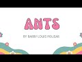 Ants | Barry Louis Polisar | Poems | Grade 06 | Recitation