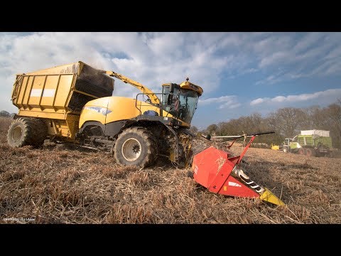 Claas Jaguar 900 Field Shuttle CHL / New Holland FR 9080 articulée 2030 MR