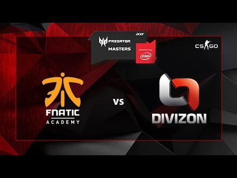 Fnatic Academy vs. Divizon [Cbble] Mapa 1 - Predator Masters Temporada 3 - Día 2 - Español