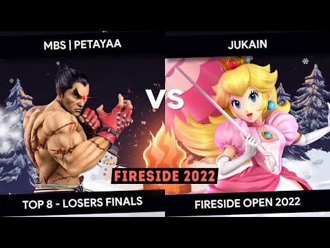 FIRESIDE OPEN 2022 - Petayaa (Kazuya) vs Jukain (Peach) - Top 8 - Losers Finals