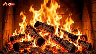 🔥 Autumn Fireplace with Gentle Crackling Logs to Soothe Anxiety & Calm Your Mind