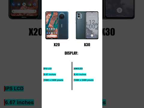 Nokia X20  vs Nokia X30