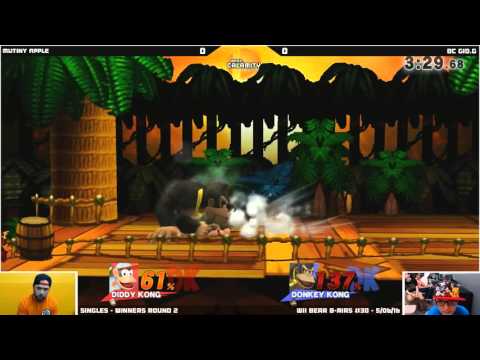 WBB #30 | BC Gio.G (DK) vs Mutiny Apple (Diddy) - Winners Round 2 - Sm4sh Singles