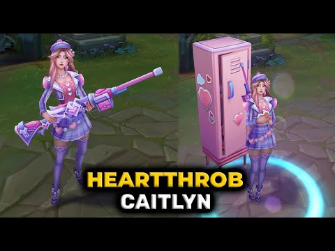Heartthrob Caitlyn Skin Preview - League of Legends