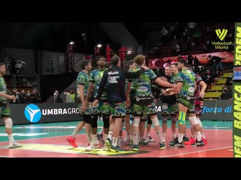 Sir Safety Conad Perugia vs. Gioiella Prisma Taranto - FIVB - Super Liga - Match Highlights