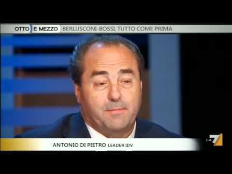 Di Pietro a 8 e mezzo (6 giugno 2011)