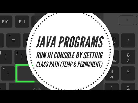 How To Run Java Programs In Command Prompt By Setting Class Path Core Java Basics