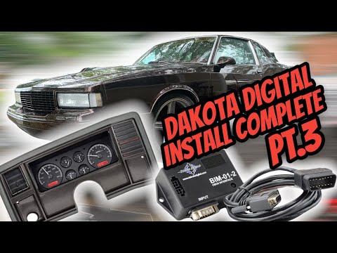 Completing The Dakota Digital Install In the Monte Carlo
