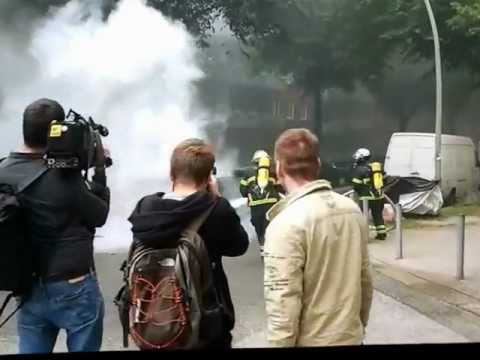 Demonstration in Hamburg Hamm 02.06.2012