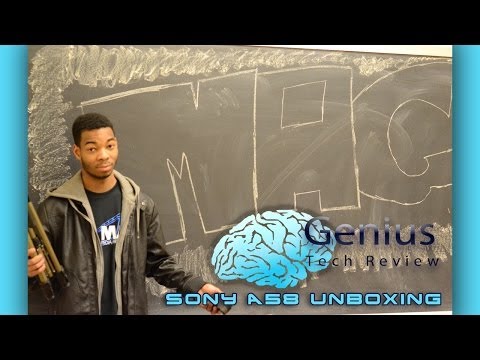 Genius Tech Review: Sony Alpha 58 Unboxing
