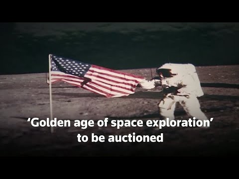 希少なNASA写真コレクションが競売にかけられる (Rare collection of NASA photographs up for auction)