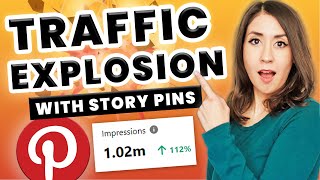 How to use Pinterest Story Pins (Idea Pins) to drive TONS of traffic to your website or Etsy Shop!