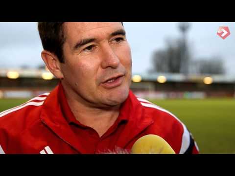 Nigel Clough's Crawley reaction