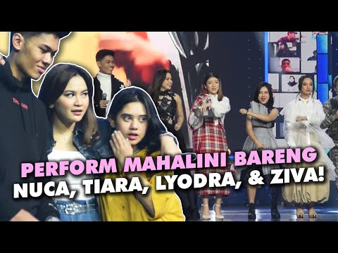 PERFORM MAHALINI BARENG NUCA, TIARA, LYODRA, & ZIVA DI INDONESIA DIGITAL AWARD | MAHALINI VLOG
