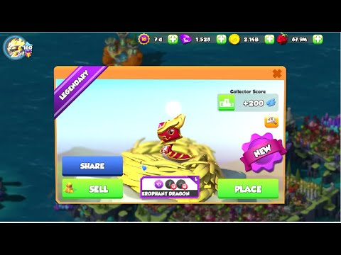 Hatched The Hierophant Dragon-Dragon Mania Legends | Got Bead Dragon | DML