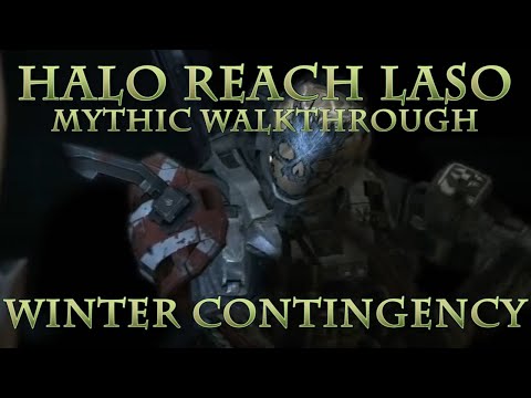 Tyrant's REMASTERED Halo Reach Mythic Walkthrough (LASO) - Winter Contingency