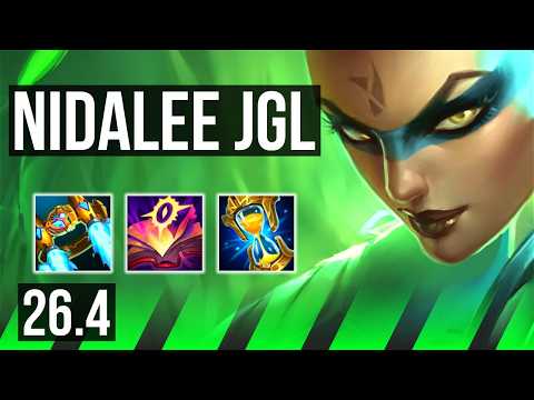 NIDALEE vs DIANA (JGL) | Good KDA: 25/2/15, 39K damage | KR Grandmaster | 26.4