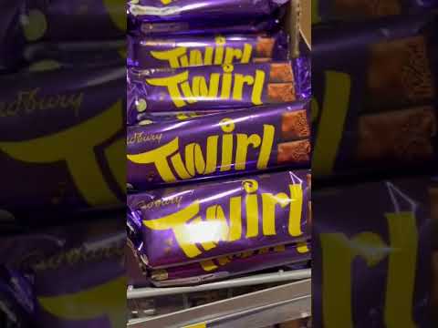 Twirl chocolates #sweets#asmr#shorts
