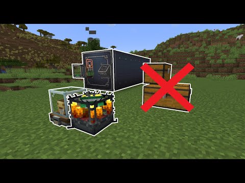How to Build an Automatic Storage System in Minecraft Create Mod