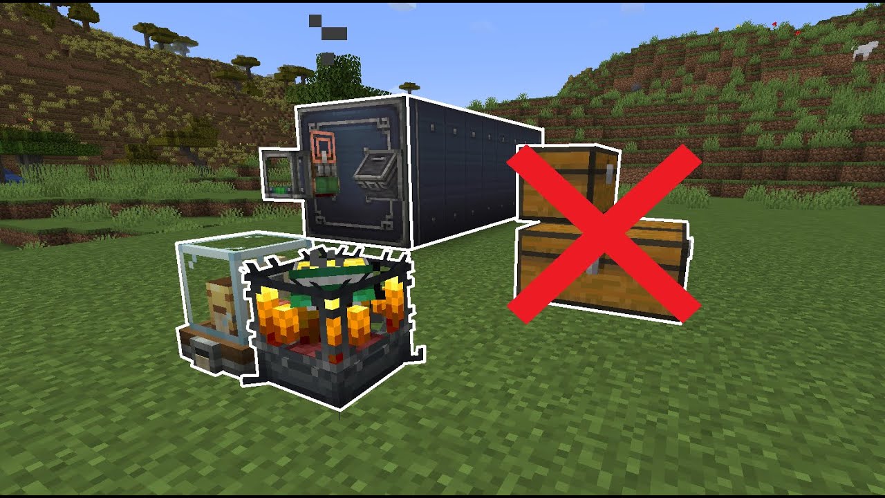 How to Build an Automatic Storage System in Minecraft Create Mod