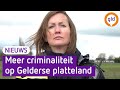 Meer criminaliteit op het platteland