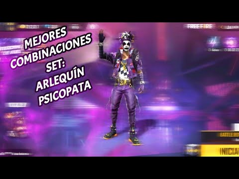 Mejores Combinaciones #5 Set:ARLEQUÍN PSICOPATA