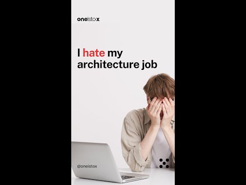I hate my architecture job! #shorts