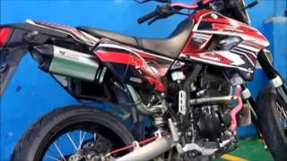 preview picture of video 'Muffler Sound R9 Valencia Stainless Series Kawasaki KLX 250 D Tracker 250'