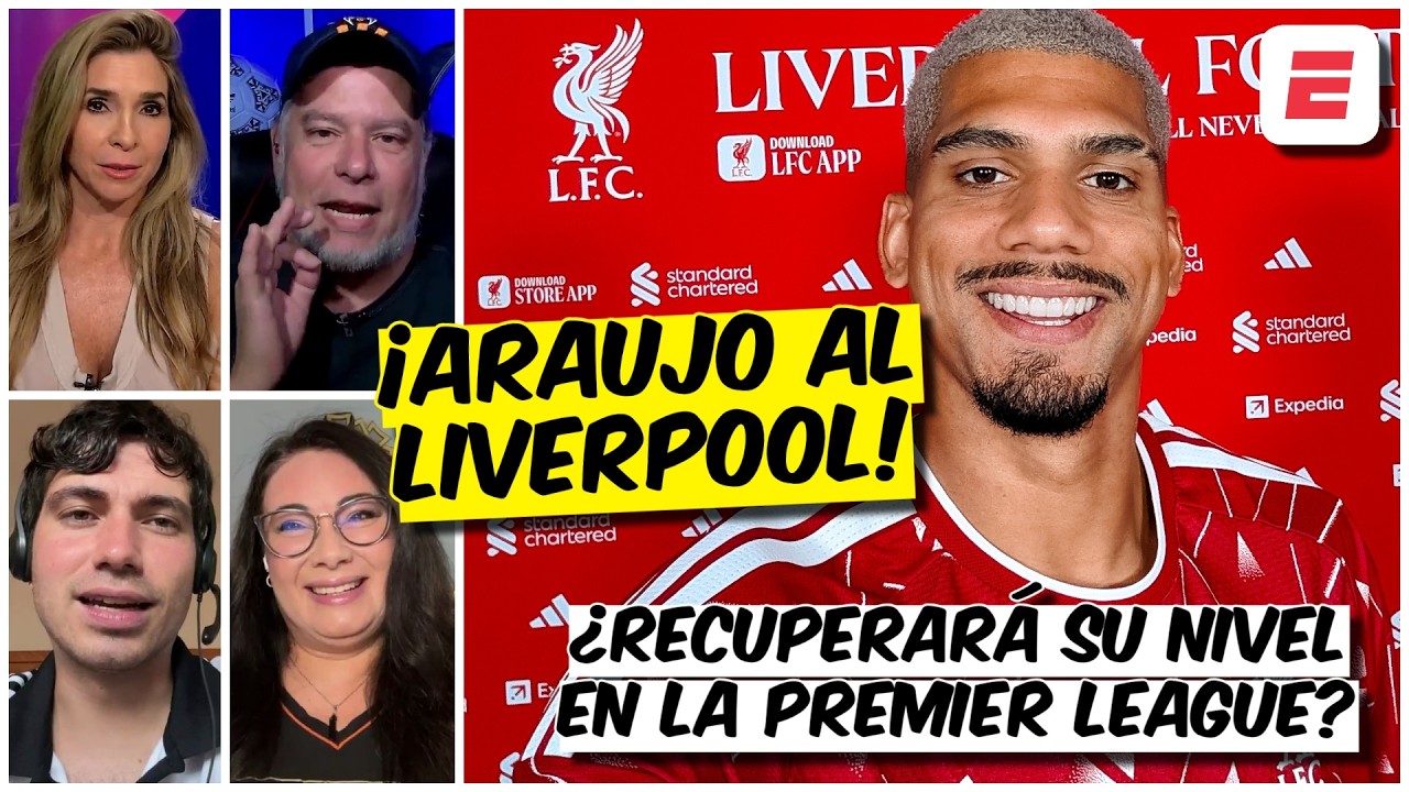 Ronald Araujo SE VA DEL BARCELONA, busca REVIVIR su CARRERA en la PREMIER con LIVERPOOL | Exclusivos