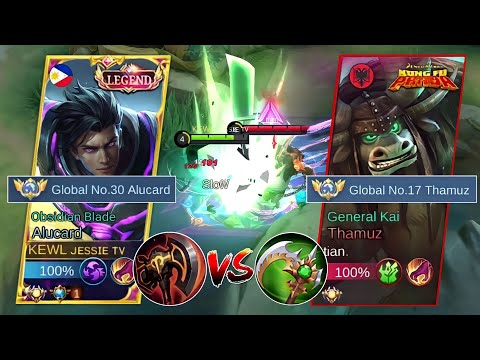 ALUCARD IS NOTHING TO THAMUZ!? GLOBAL ALUCARD VS GLOBAL THAMUZ | INTENSE MATCH | WHO WILL WIN THIS!?