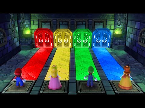 Mario Party 10 MiniGames - Mario Vs Peach Vs Luigi Vs Daisy (Master Cpu)