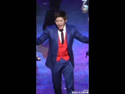 130106 Catch me if you can curtain call ZE:A 김동준 1/2